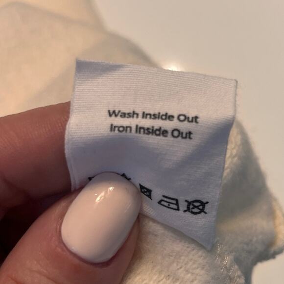 Boyish Cream Earth Babe Cropped Sweatshirt NWOT Small - Picture 11 of 14